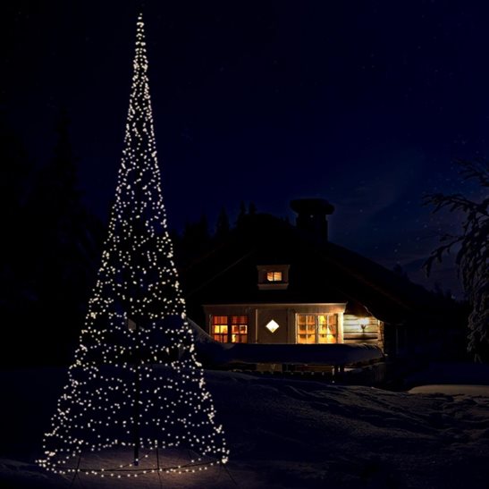 fairybell 4 2m 3d giant outdoor christmas tree with 640 ice white fairybell christmas tree